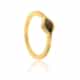 Bague Or Jaune Recyclé Nacre Grise