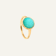 EXCLU WEB - Bague Druzy Calcedoine