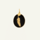 Médaille Plume Onyx