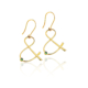 18k Yellow Gold Recycled Tsavorite Earrings