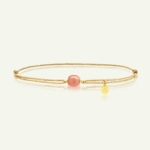 Bracelet Cordon Bestouan Pierre de Lune Sunset