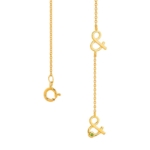 Fermeture Chaine Collier Or Esperluette Mineral Joaillerie