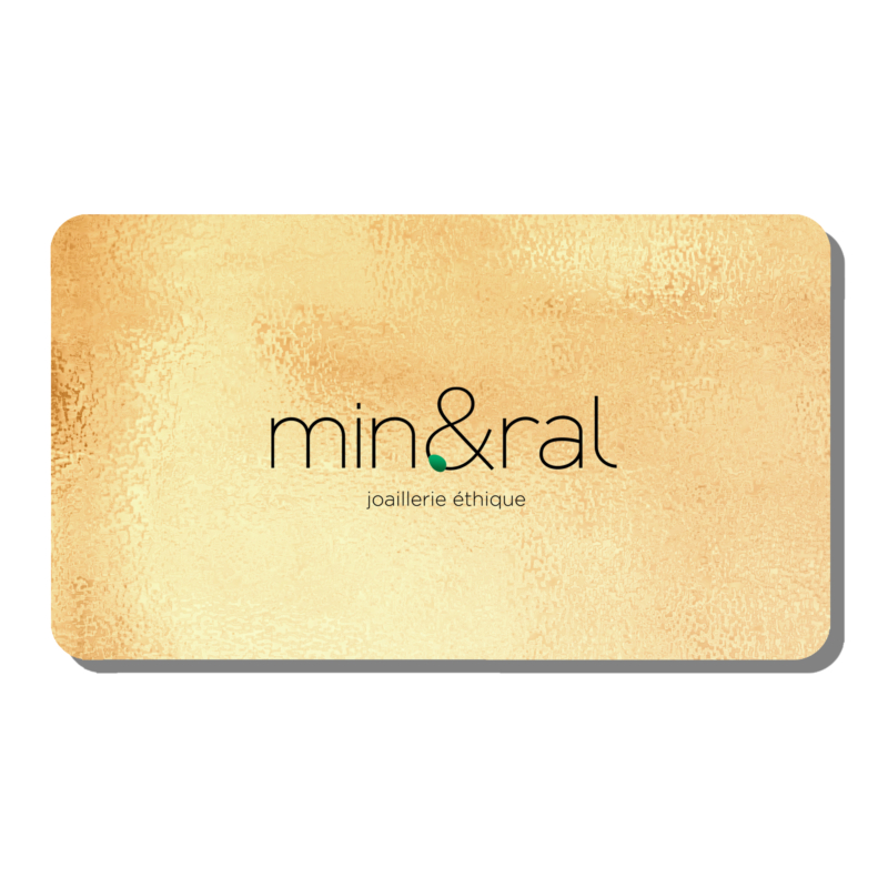 e-gift card mineral jewelery