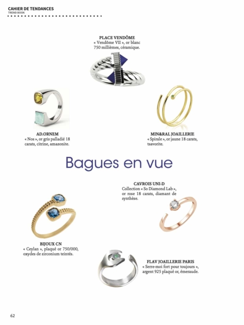 BAGUES EN VUE_LE BIJOUTIER - mineral joaillerie
