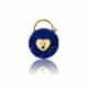 médaille cadenas lapis lazuli diamant