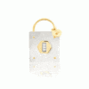 Médaille pendentif les précieuses Cadenas nacre blanche or jaune 18 carats recyclé pierre naturelle mineral joaillerie