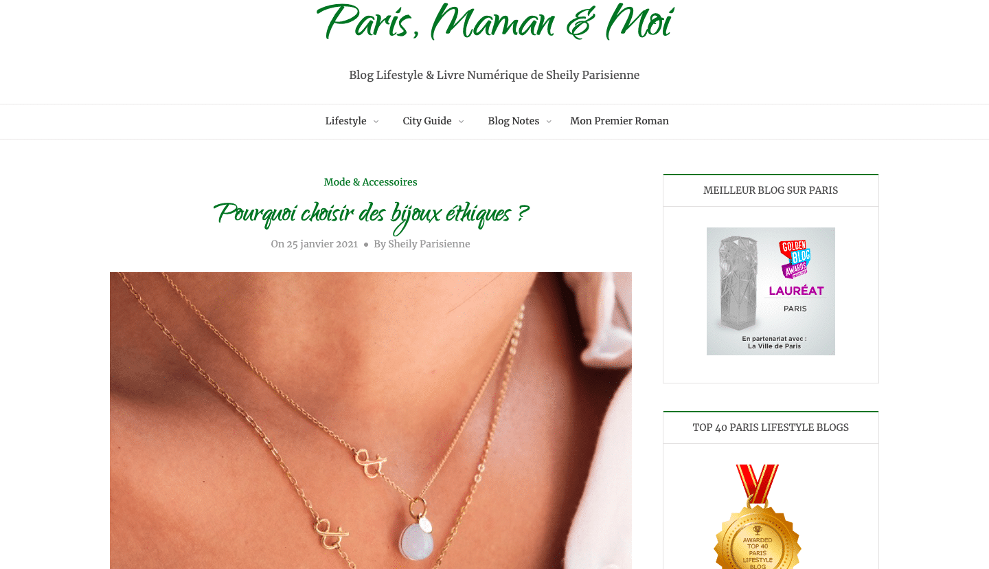 Pourquoi choisir des bijoux éthiques ?