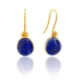 boucles d'oreilles bestouan lapis-lazuli