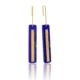 LAPIS-LAZULI MIRROR EARRINGS TRUE RECYCLED GOLD Mineral Joaillerie