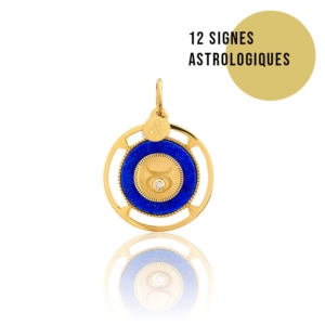 médaille zodiac signe astrologique