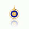 pendentif zodiac pierre naturelle médaille precieuse mineral joaillerie ethique
