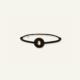 Bracelet cordon Coins Onyx