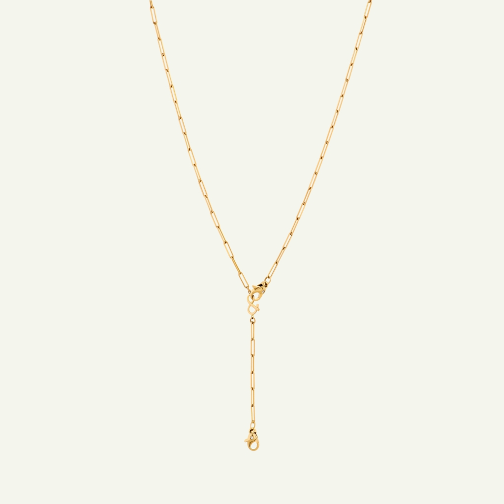 Esperluette Oval Forçat Tie Chain - Image 4