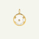 Médaille Hexagone Cristal de roche