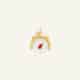 Médaille Luckynumber Rubis