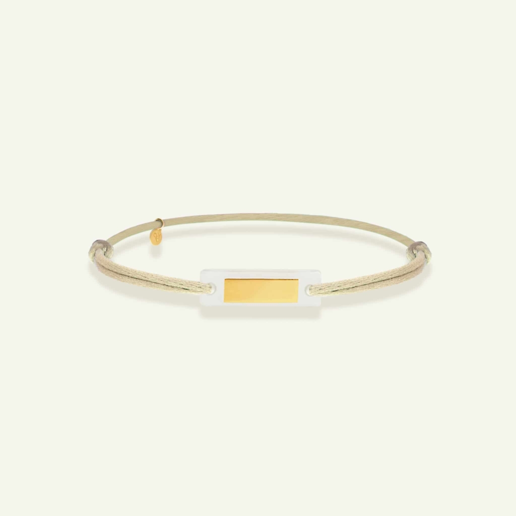 Gaspard White Moonstone Bracelet