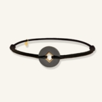 Bracelet cordon Coins Hematite