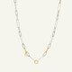 NEW- Chaîne Alma Argent - Or 18 Carats