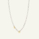 NEW- Chaîne Dora Argent - Or 18 Carats