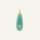 NEW- Médaille Isis Amazonite - Diamant