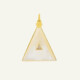 NEW- Médaille Olympe Nacre Blanche - Diamant