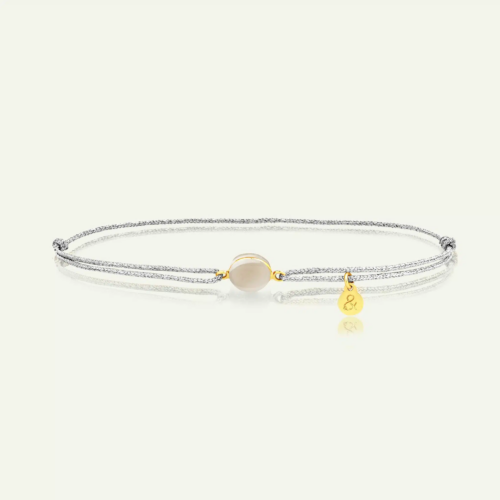 Bracelet Cordon Bestouan Pierre de Lune Grise Bracelet Cordon Bestouan Pierre de Lune Grise
