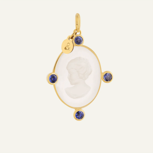 Médaille Mademoiselle saphir Médaille Mademoiselle saphir