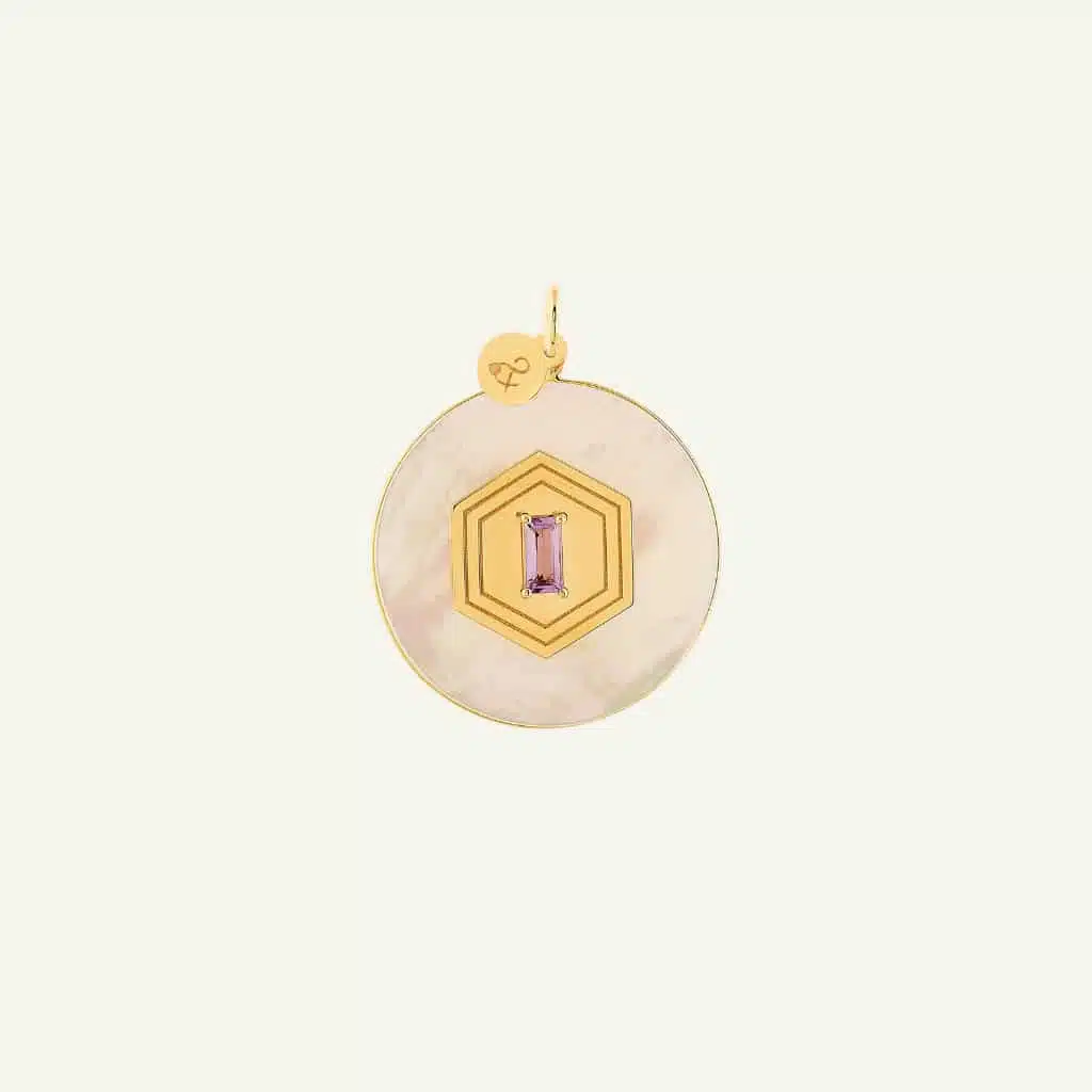 Médaille Gala Nacre Blanche Médaille Gala Nacre Blanche