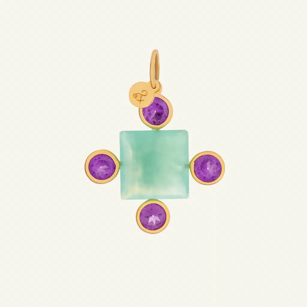 Médaille Arty Chrysoprase