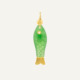 NEW- Médaille Ondine Jade vert